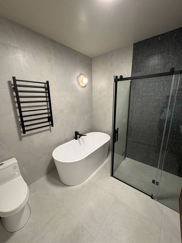 Bain libre et douche