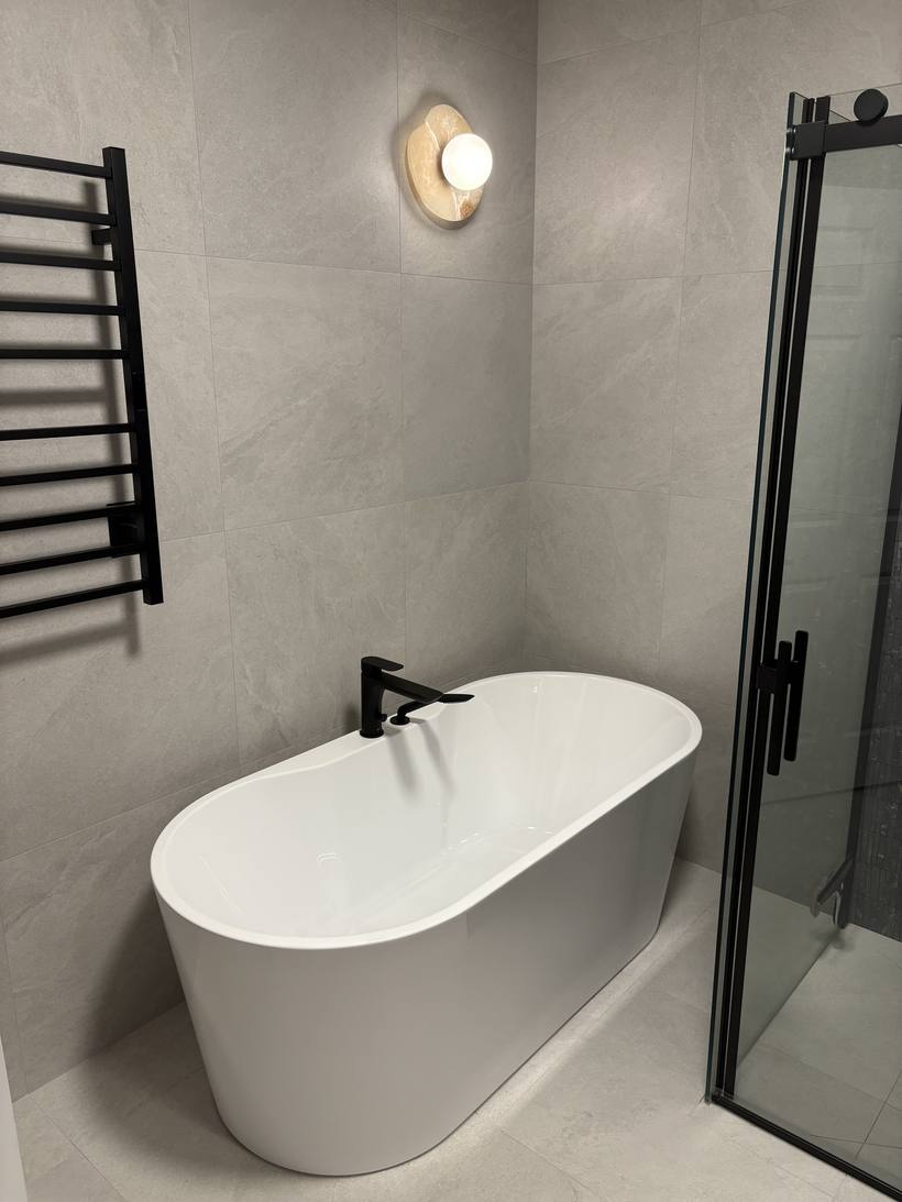 Douche en marbre