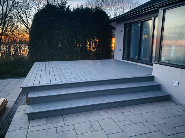 Terrasse et piscine